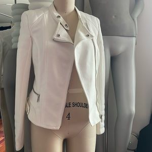 Off white(color) motto jacket